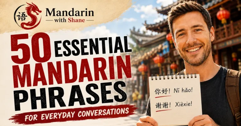 Learn Mandarin with Shane: 50 essential Mandarin phrases for everyday conversations