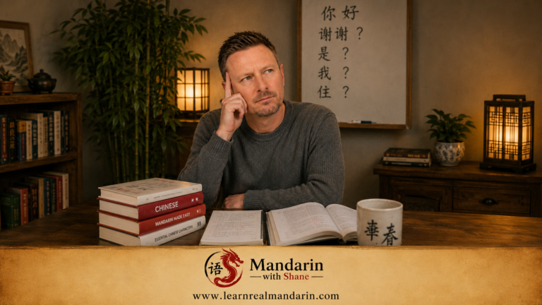 Learner using practical methods to learn to speak Mandarin